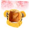 BESPORTBLE 2-Piece Tiger Hats for Pets, Adjustable Funny Cat Costume Hats for Parties and Everyday, Cute Tiger Hats for Cats and Small Dogs view 2