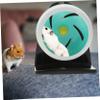 HAPINARY Plastic Hamster Running Wheel for Small Pets view 3