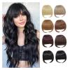 Xilin-872 Clip-In Bangs Hair Extension, Synthetic Fringe Hairpiece for Women, 27-613 view 2