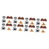 FOMIYES 16 Pairs Halloween Hair Clips, Gothic Iron Alligator Clips view 1