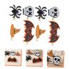 FOMIYES 16 Pairs Halloween Hair Clips, Gothic Iron Alligator Clips view 4