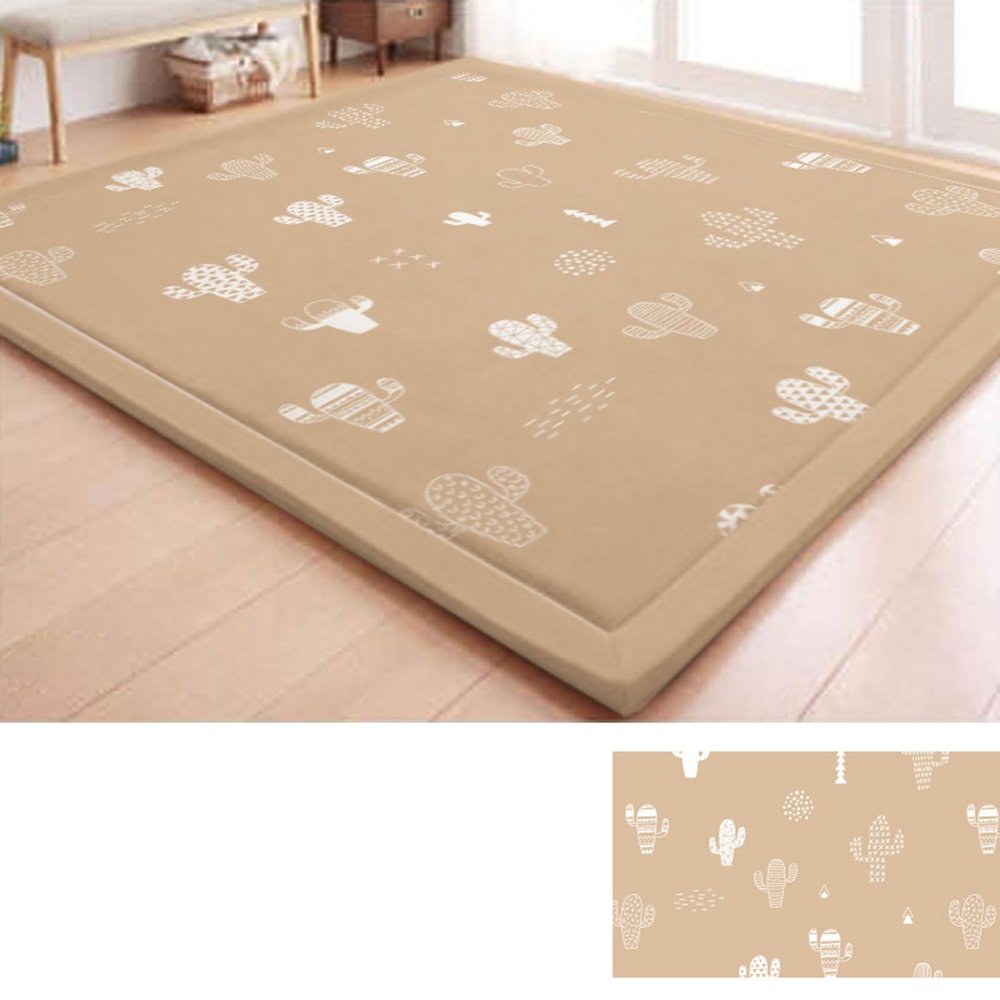 TYYUETY Soft Children's Room Rug and Play Mat