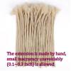 Huarisi #613 Blonde Human Hair Dreadlock Extensions, 20 Strands, 12 in view 4