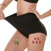 Women's Cotton Incontinence Underwear, High-Waisted Leakproof Period Panties, Washable and Reusable, M, Black view 1