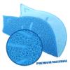 Blue PVC Cat-Shaped Non-Slip Feeding Mat view 3