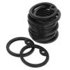 Silicone ID Tag Holder Rings for Noise Reduction, 15-Pack view 1