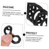 Silicone ID Tag Holder Rings for Noise Reduction, 15-Pack view 4