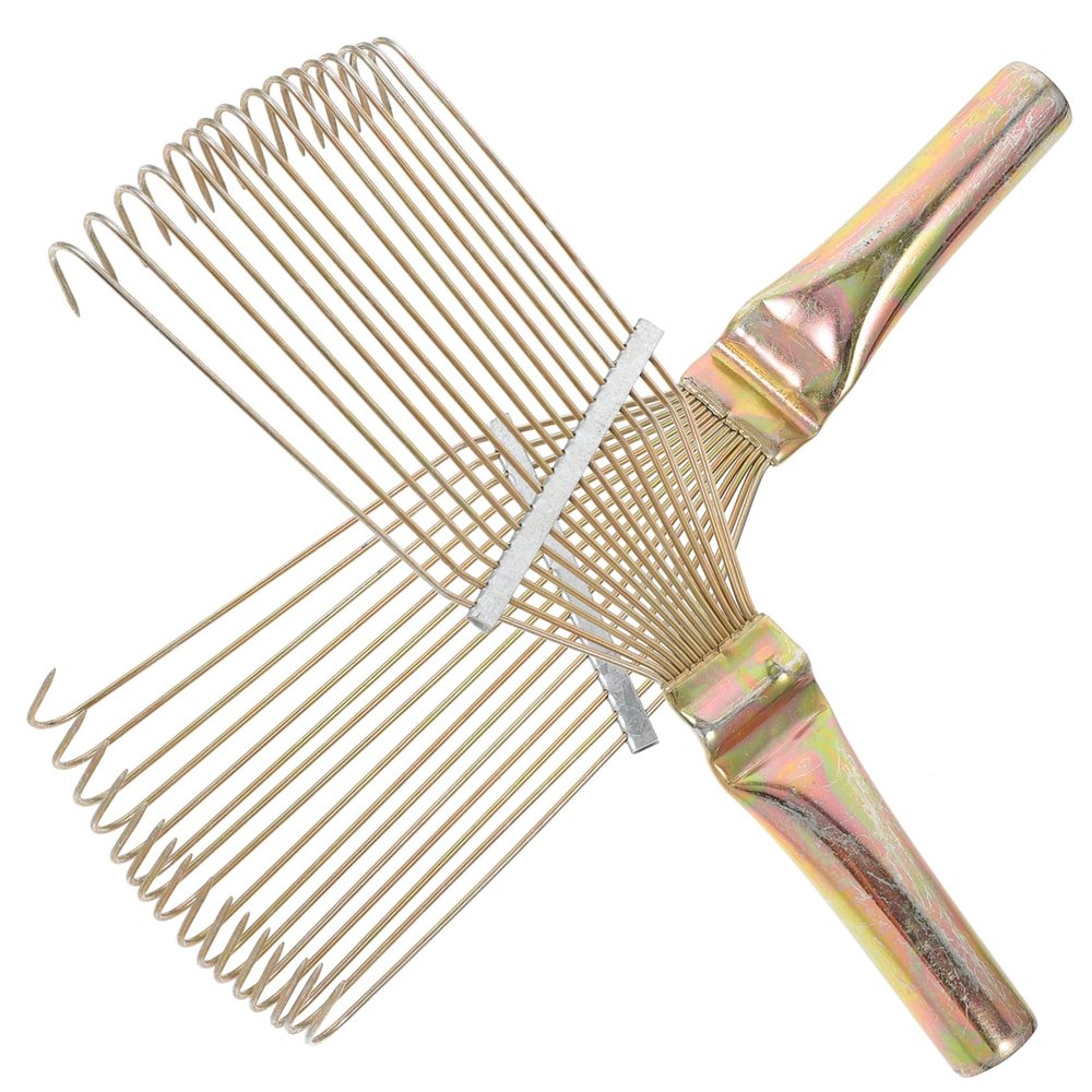 KOMBIUDA Wool Rake - Practical Steel Pet Grooming Tool (2 Pack)