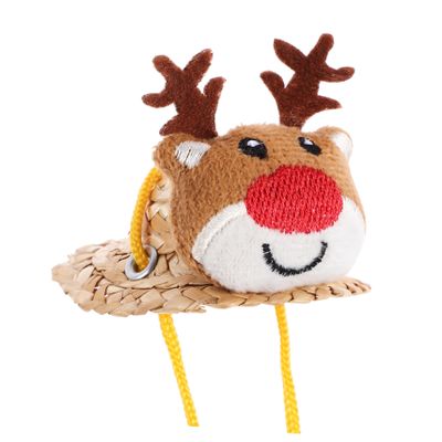 Yardwe Mini Christmas Hat for Hamsters and Small Pets