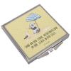 Mr. & Mrs. Panda Square Handbag Mirror – Summer Sea Happiness, Silver view 3
