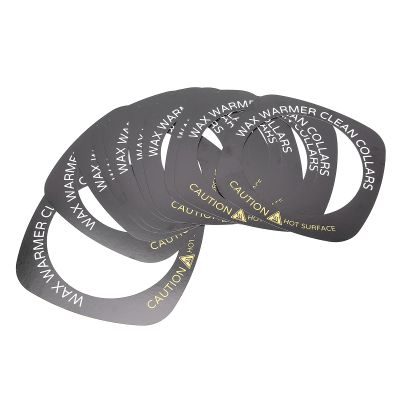 Professional Wax Warmer Collars, 10-Pack, Square Protective Rings
