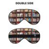 Bcher Drucken Soft Eye Mask for Sleep, Adjustable Sleeping Mask for Women and Men, Travel view 3