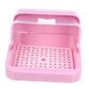 TOPBATHY Baby Bottle Storage Box with Integrated Drying Tray, Random Color view 1
