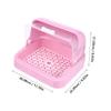 TOPBATHY Baby Bottle Storage Box with Integrated Drying Tray, Random Color view 2
