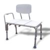 Ergonomic Accessible Shower Chair, White view 1