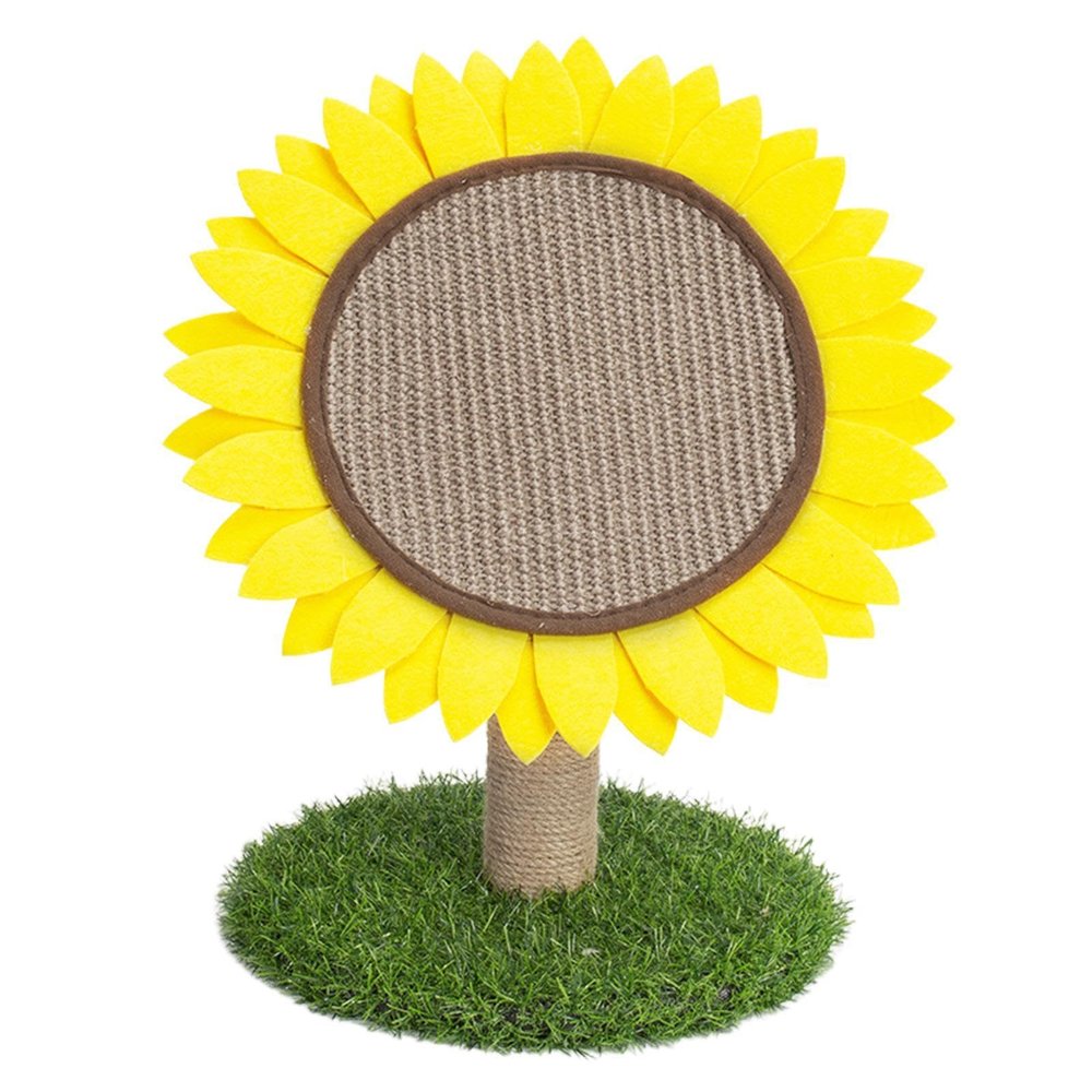 Cat Scratching Post - Sunflower