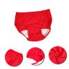 Practical Cotton Incontinence Brief, Red, XL for Light Incontinence view 2
