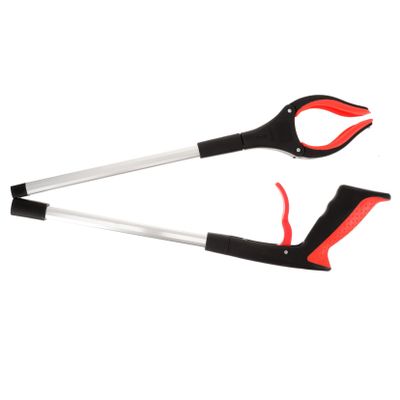 Foldable Trash Grabber with Ergonomic Handle for Older Adults