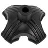 Anneome 4-Prong Rubber Cane Tip, Black view 1