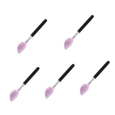 Healvian 5-Pack Adjustable Portable Back Scratchers