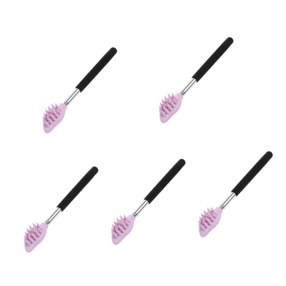 Healvian 5-Pack Adjustable Portable Back Scratchers