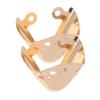 PACKOVE 3 Pairs Shoe Toe Caps, Gold Metal Protective Covers for High Heels view 3