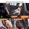 Dog Car Seat Cover with Hard Bottom, 132 x 160 cm, Gray view 2