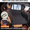 Dog Car Seat Cover with Hard Bottom, 132 x 160 cm, Gray view 3