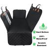 Dog Car Seat Cover with Hard Bottom, 132 x 160 cm, Gray view 4
