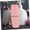 Healvian 2-Pack Travel Toothbrush Holders with Case and Cup view 2