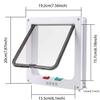 Cat Door with 4-Way Locking view 2