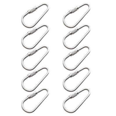 10 Stainless Steel Hooks for Bird Toys