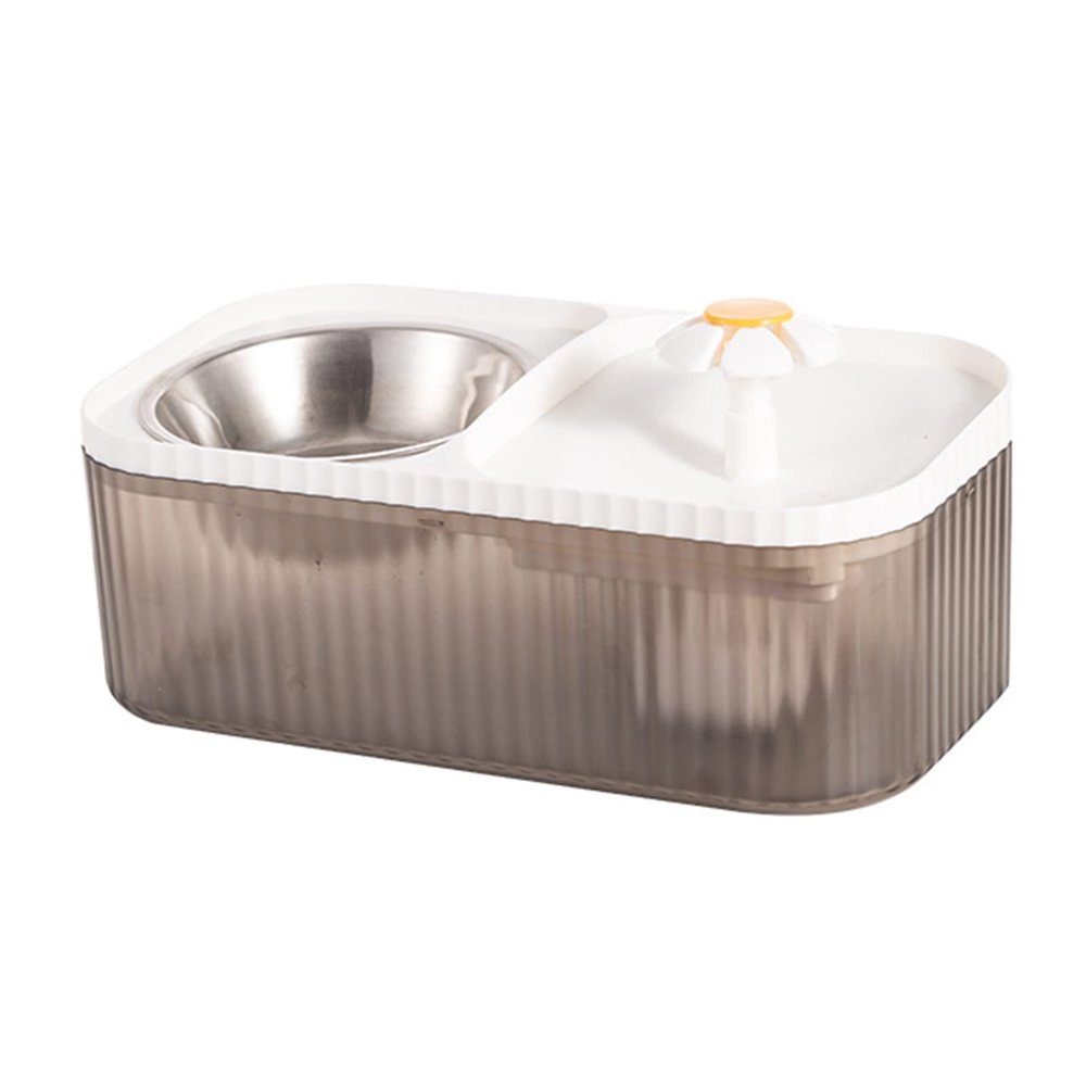 2-in-1 Pet Feeder and Drinking Fountain