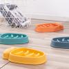 Slow Feeder Dog Bowl, Carrot Design, Non-Slip Base, for Dry and Wet Food, Yellow, 32 x 15 x 4.5 cm view 4