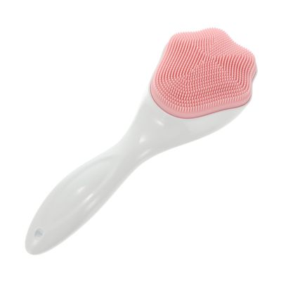 FOYTOKI Silicone Facial Cleansing Brush with Long Handle
