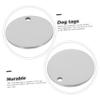 BCOATH Dog Tags Blanks and Engravings 10 pcs Stainless Steel Personalized Tags view 2