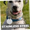 BCOATH Dog Tags Blanks and Engravings 10 pcs Stainless Steel Personalized Tags view 4