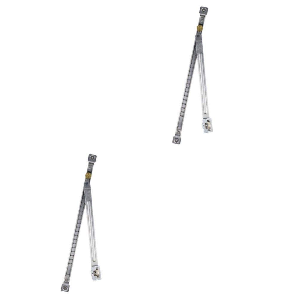 Gadpiparty 2-Piece Window Safety Bars, No-Drill Sliding Window Stoppers