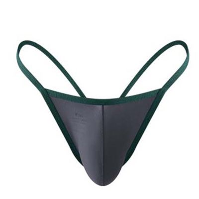 RUMAOZIA Men's T-Back Ice Silk Thong