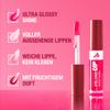Manhattan Volume Up Glassy Gloss, high-shine lip gloss with hydrating formula and plumping effect, shade 350 Pink to the Berry view 3