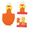 Bird Diaper for Parrots, Orange, Cotton Fabric, Size M view 3