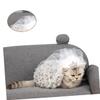 Cat-Themed Bridal Headpiece for Weddings and Cosplay view 2