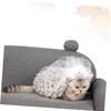 Cat-Themed Bridal Headpiece for Weddings and Cosplay view 3