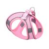 budiniao Pet Harness and Leash Set, Reflective Soft Comfort Vest, Safe Control, Body Harness, Pet Halter, Pink view 3