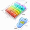 7-Day Pill Organizer, 3 Compartments per Day view 2