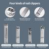 BANDKIT Professional Nail Tool Set, Steel Nail Clippers, Multifunctional Portable Manicure and Pedicure Set (11 Pieces, Pink) view 4