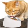 BESPORTBLE 3-Piece Elevated Pet Feeder with Angled Design for Cats and Small Dogs view 2