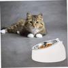 BESPORTBLE 3-Piece Elevated Pet Feeder with Angled Design for Cats and Small Dogs view 3