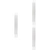 MAGICLULU 6-Piece Stainless Steel Eyelash Separating and Brow Comb Set view 1