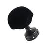 PLAFOPE Stable Wig Stand with Flannel and Suction Cup, Black view 1